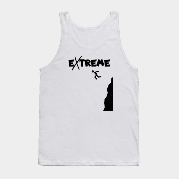 Cliff jumping extreme Tank Top by maxcode